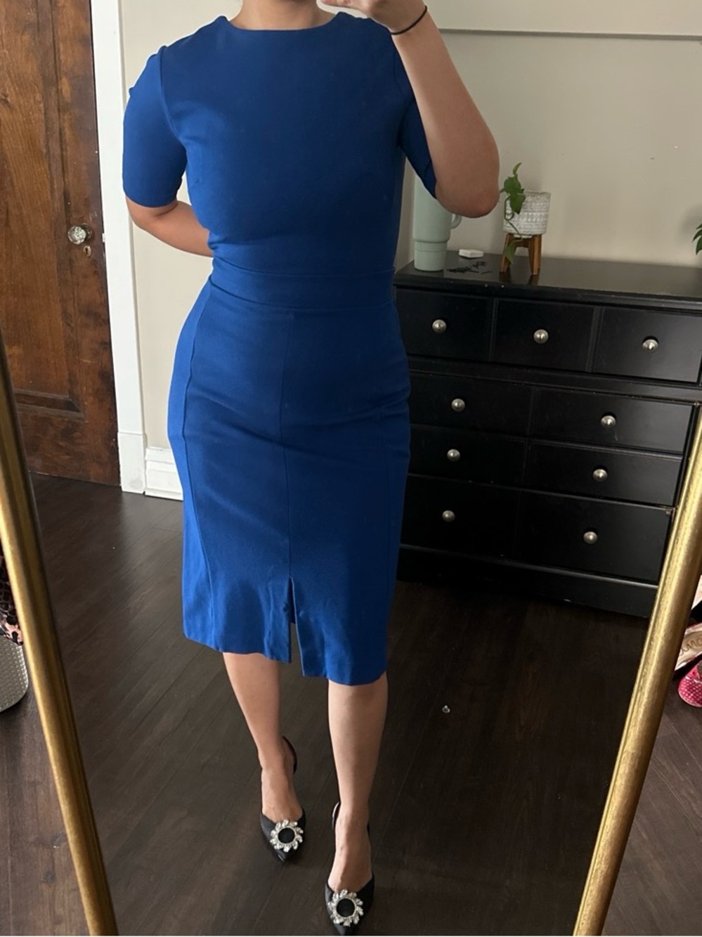 Ann Taylor Midi Work Dress
